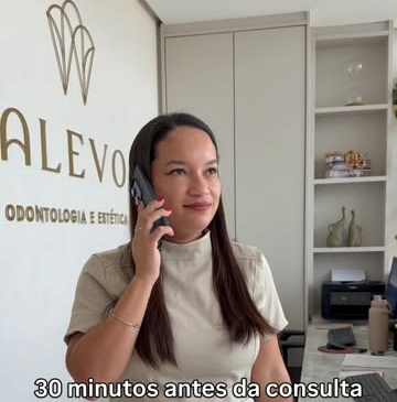 Recepção e consultório da Clínica Alevo em Feira de Santana